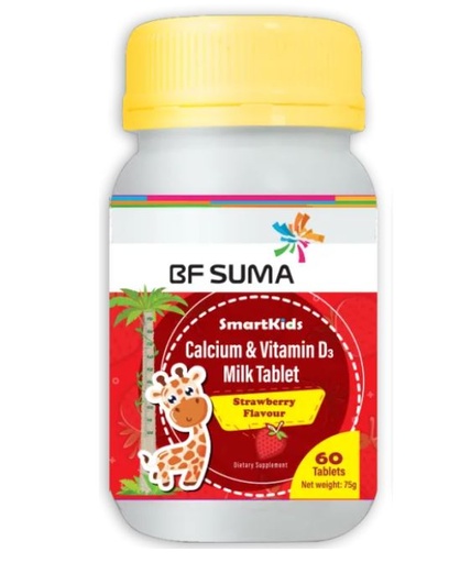 BF Suma Calcium & Vitamin D3 Milk Tablets smart kids product in Kenya